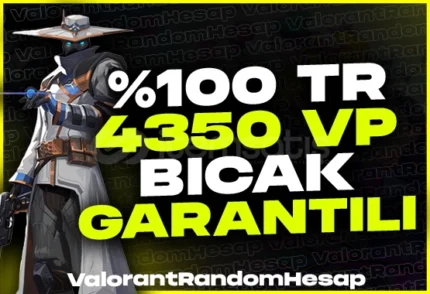 %100 TR SUNUCU 4350 VP BIÇAK GARANTİLİ