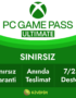 Xbox gamepass SINIRSIZ